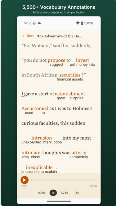 Vocabulary annotations